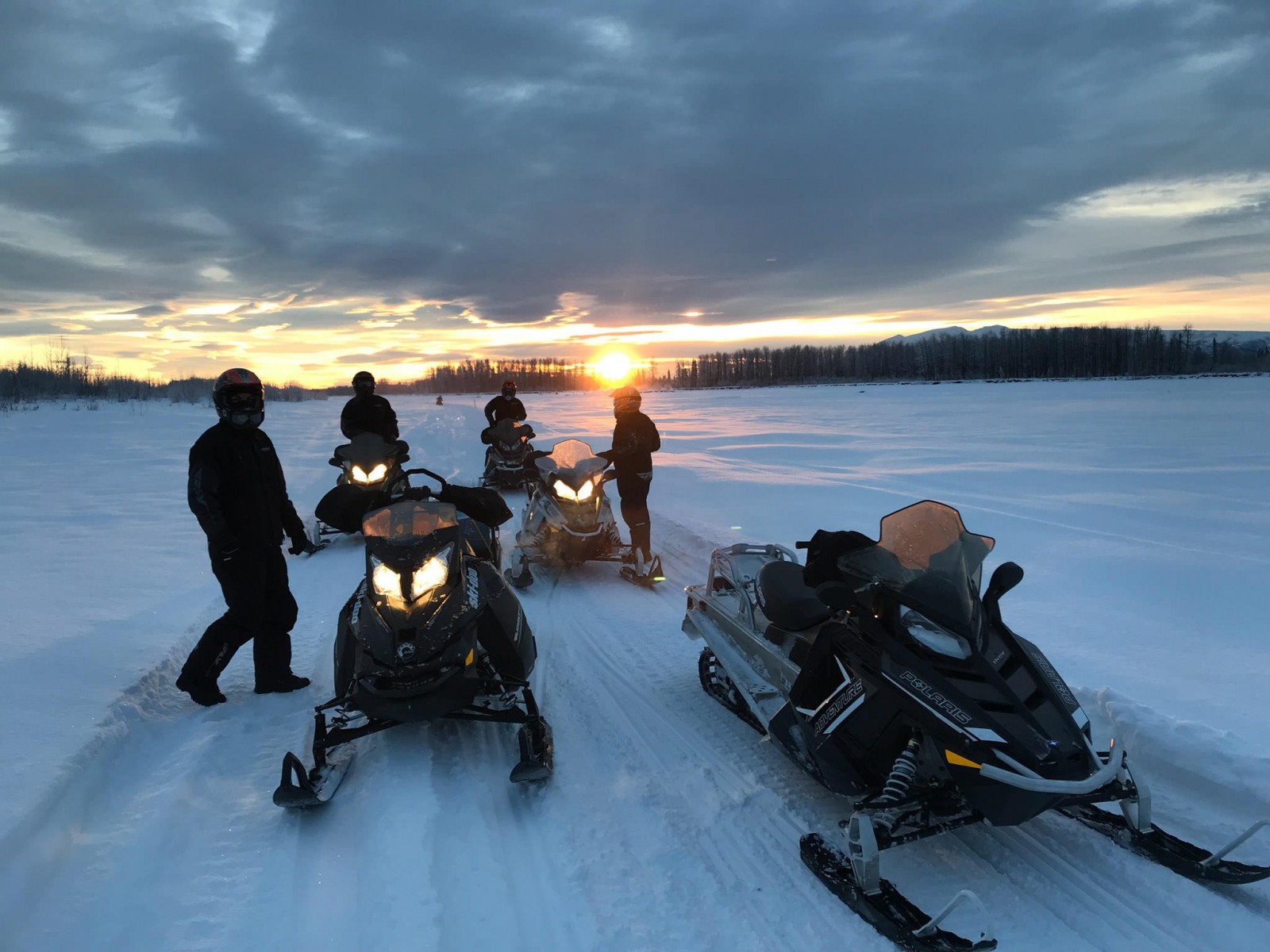 Alaska Wild Guides Backcountry Snowmobile Adventures